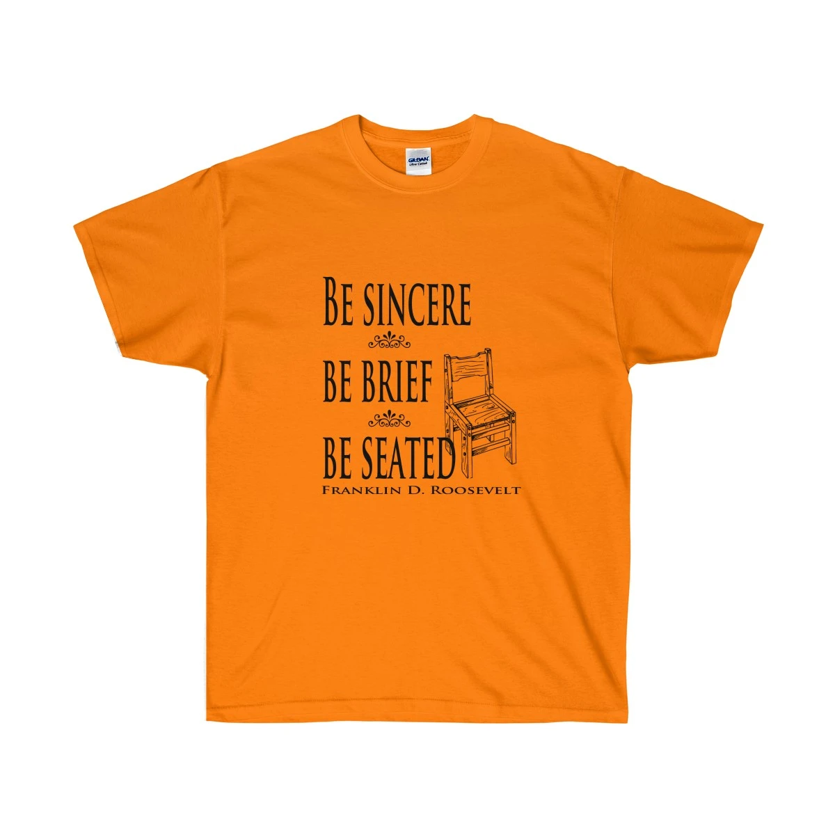 Be Sincere - Be Seated - Be Brief- Wise Roosevelt Quote for Public Speaking