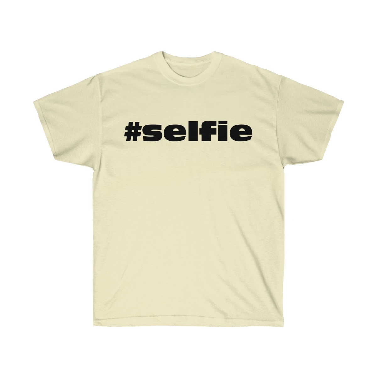 Hashtag #Selfie Unisex Ultra Cotton Tee