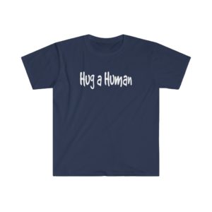 Hug an Human Unisex Fitted Short Sleeve Tee