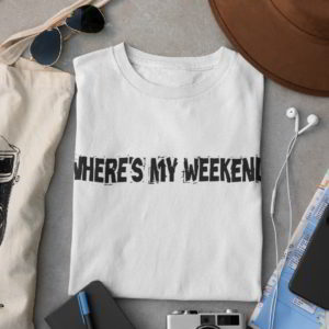 weekend t-shirt in white