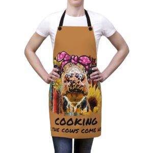 Dressed Up Cow Apron