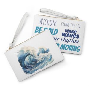 Wisdom of the Sea Clutch Bag